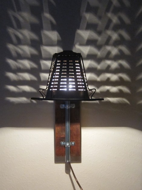 Current revision of a sconce I made last year. 